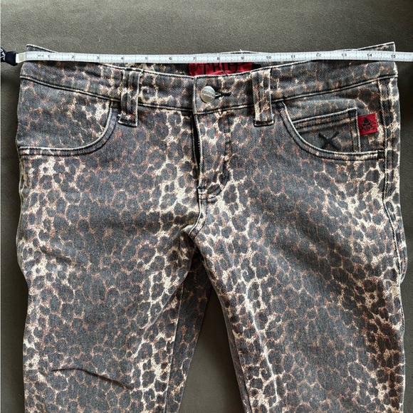 Leopard Print Tripp Nyc Jeans size 7 - Picture 5 of 5